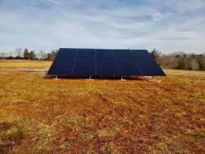 Earth Right Mid-Atlantic Ground mounted solar panels