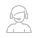 an icon of a service and support team member